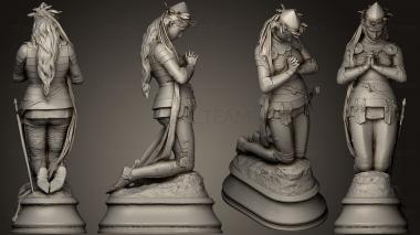 3D model Joan of Arc (STL)